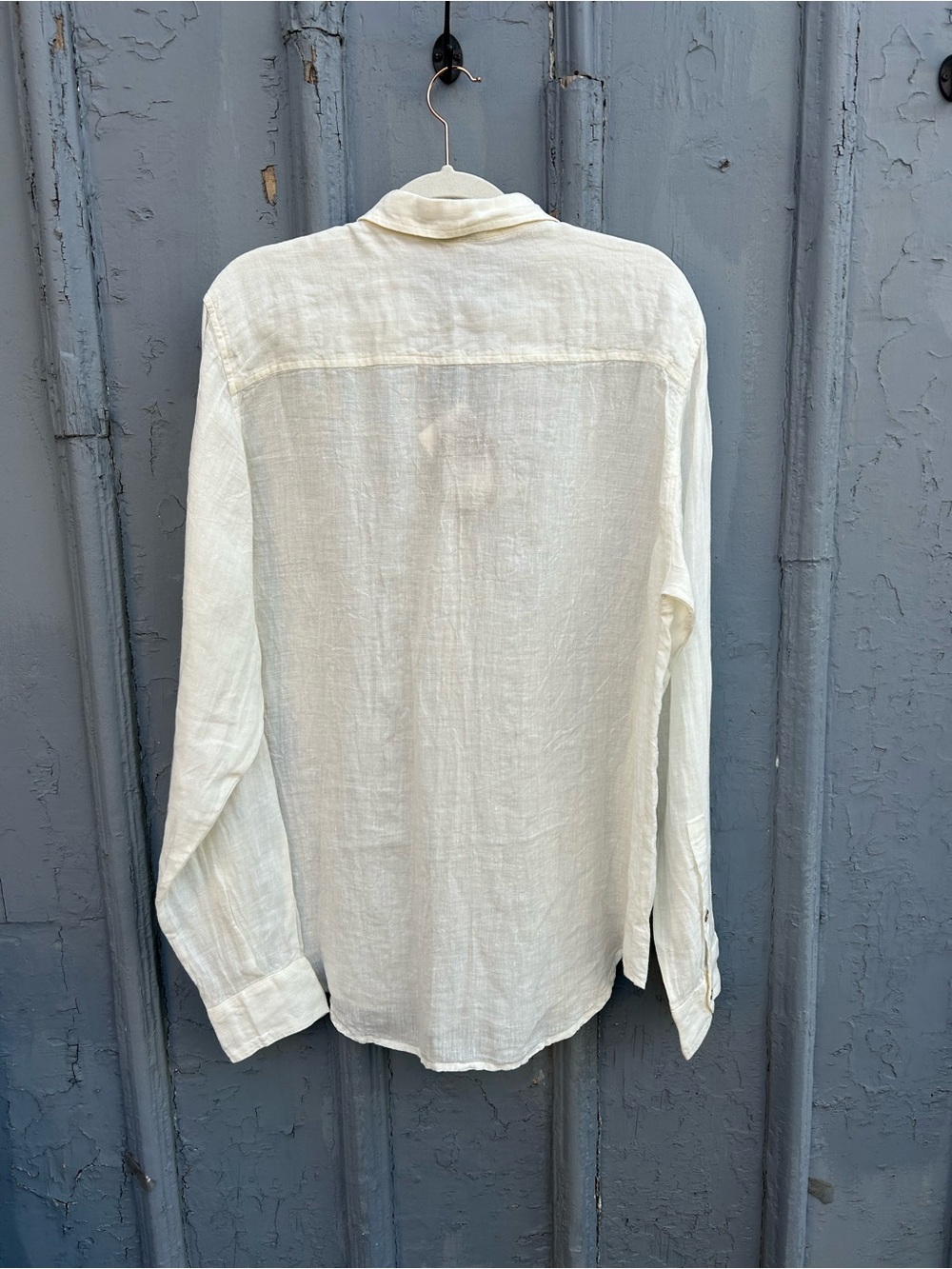 La Bottega di Brunella Camica Franco Button Down Blouse, BNWT, size L - Picture 5 of 13